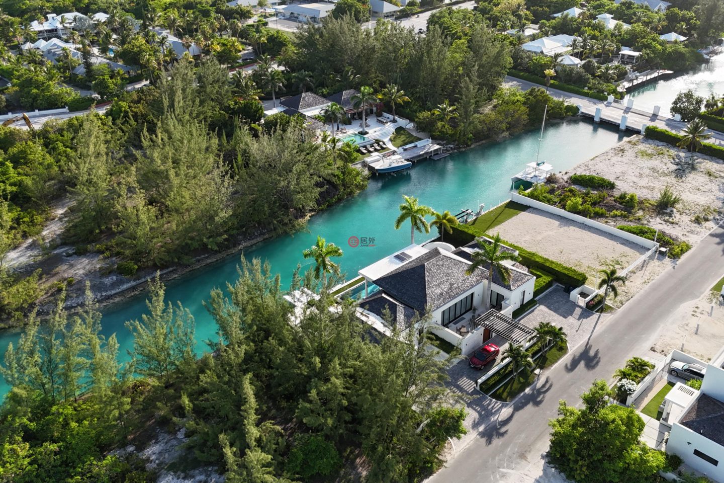 特克斯與凱科斯群島的独栋别墅，Azimuth Villa 10 Kelly Isle Canal Front，编号78163127