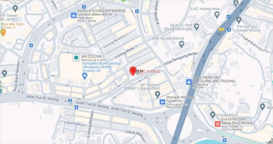 马来西亚PenangBayan Lepas的公寓，编号75389627