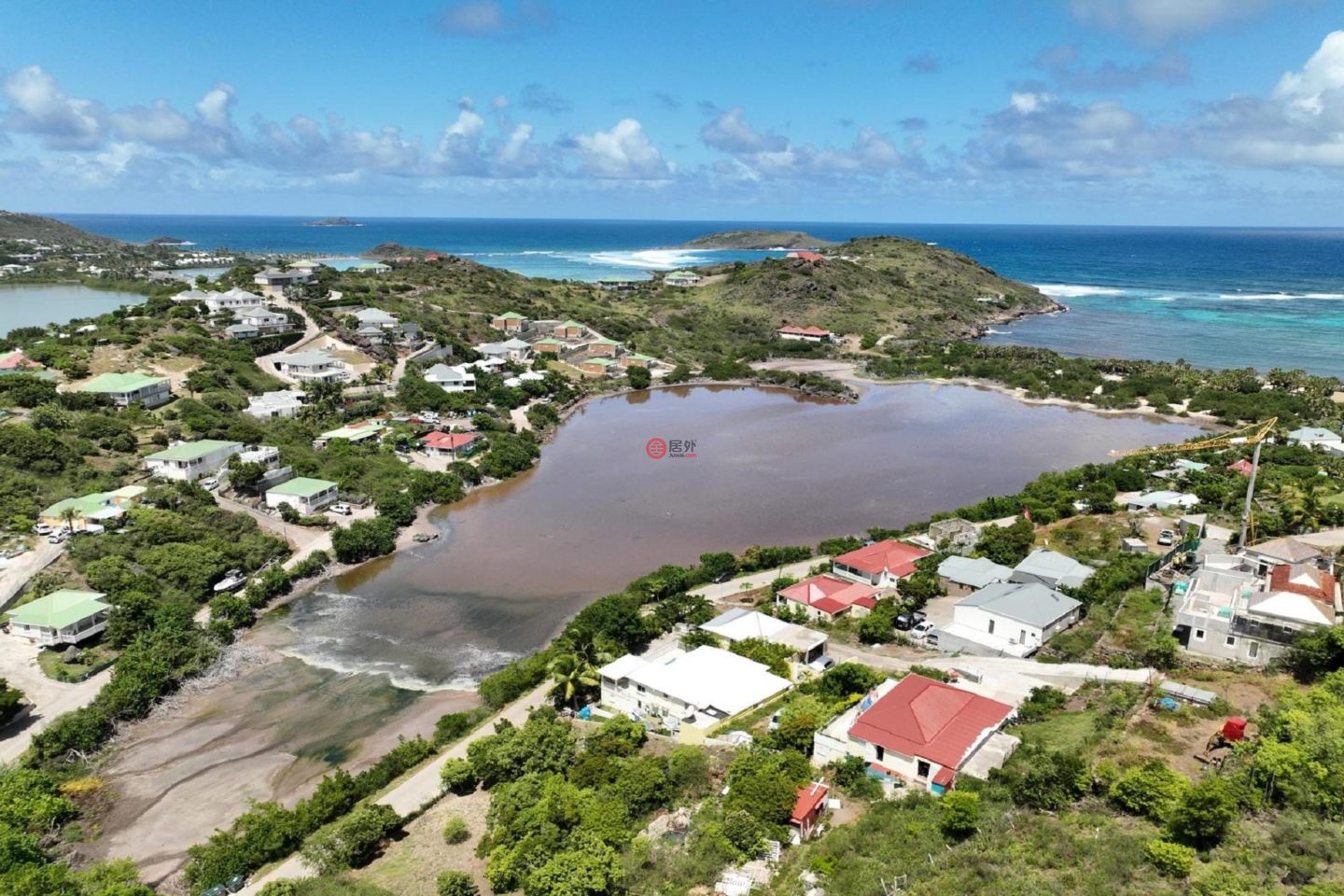 圣巴泰勒米岛Petit Cul de Sac的公寓，Etang de Petit Cul-de-Sac，编号77810688