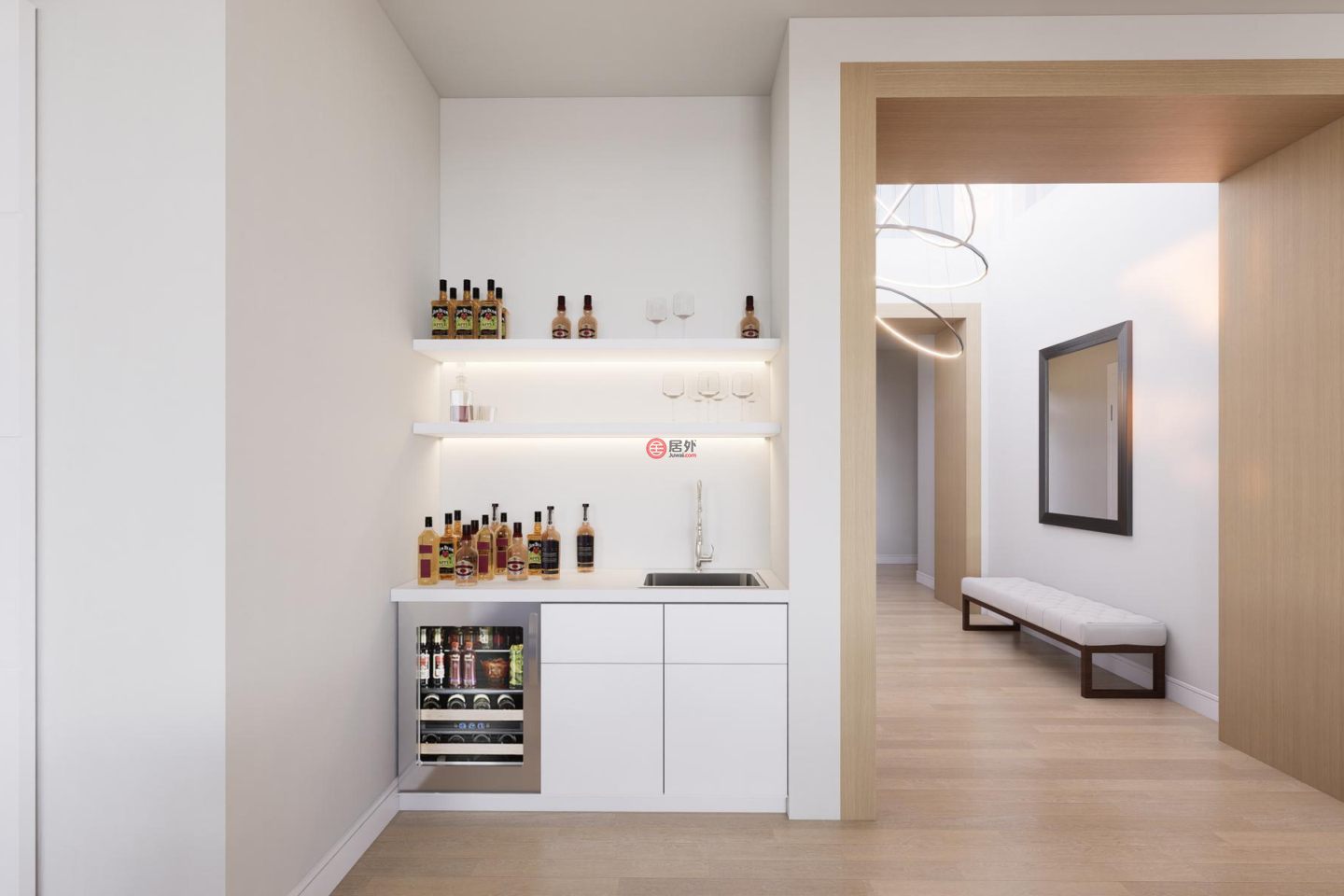 特克斯與凱科斯群島的独栋别墅，Lakeview Luxury Villa Venetian Road，编号78509765