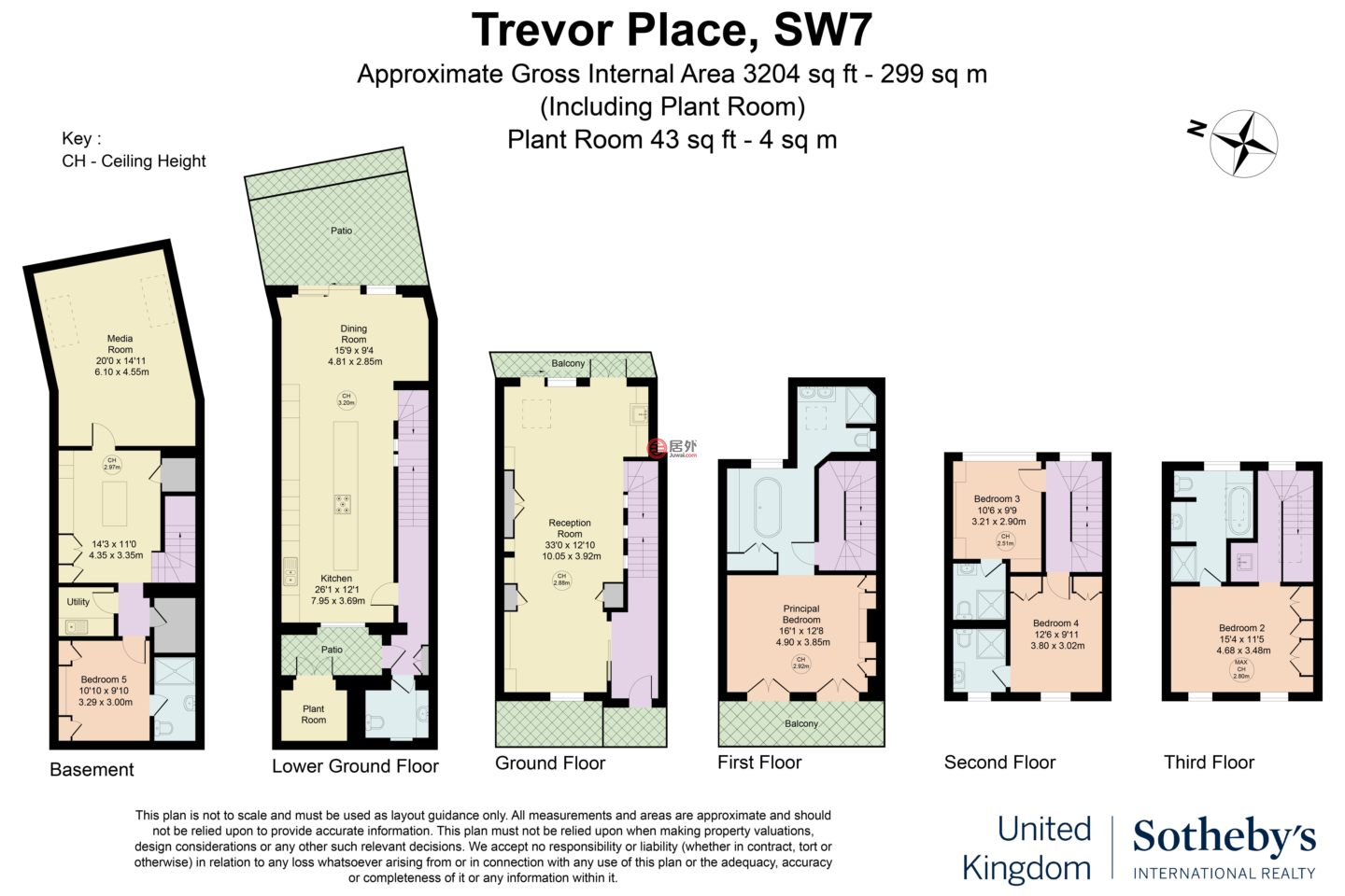 英国英格兰伦敦的联排别墅，Trevor Place，编号78163180