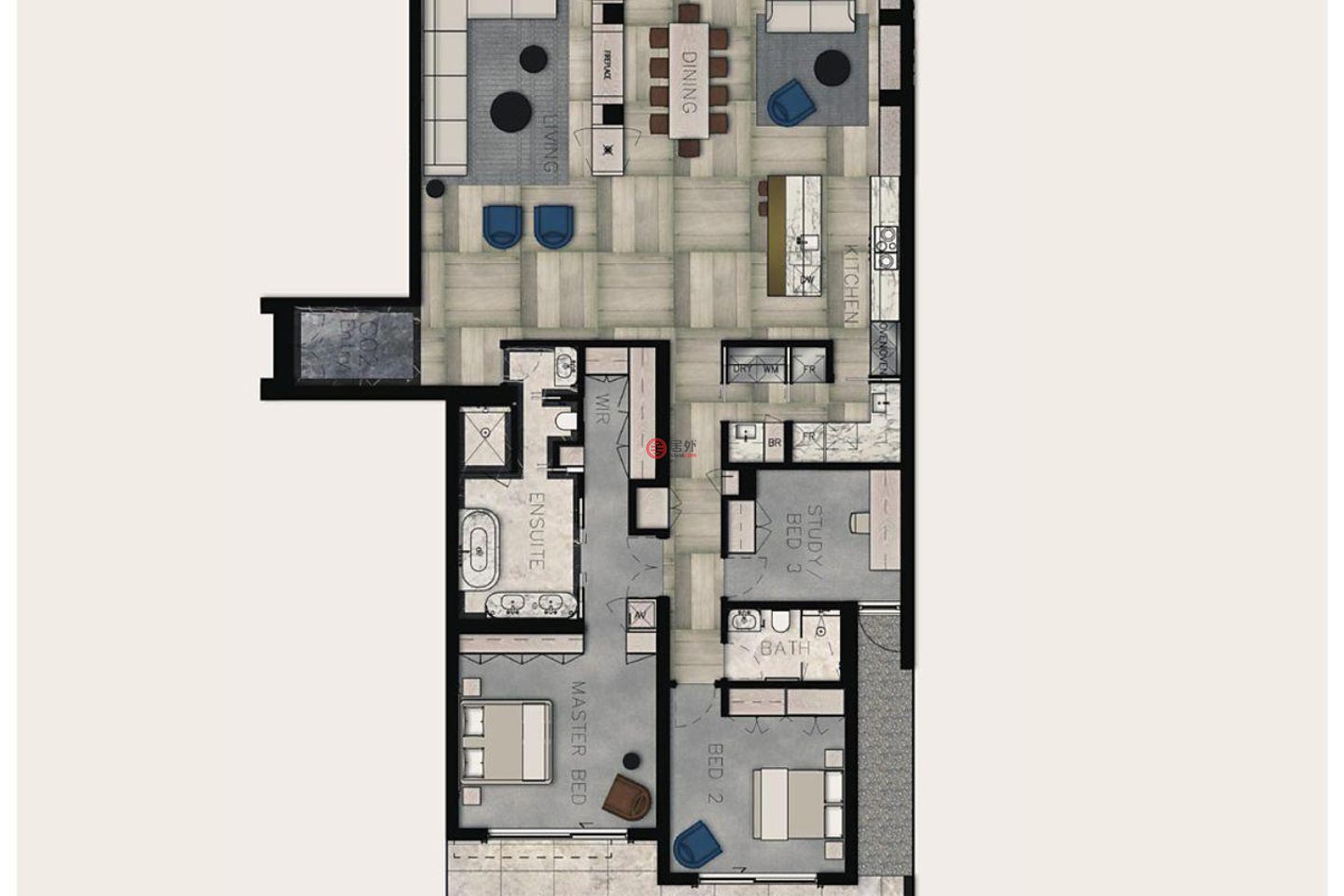 澳大利亚维多利亚州Toorak的公寓，G02/86 Mathoura Road，编号38516722