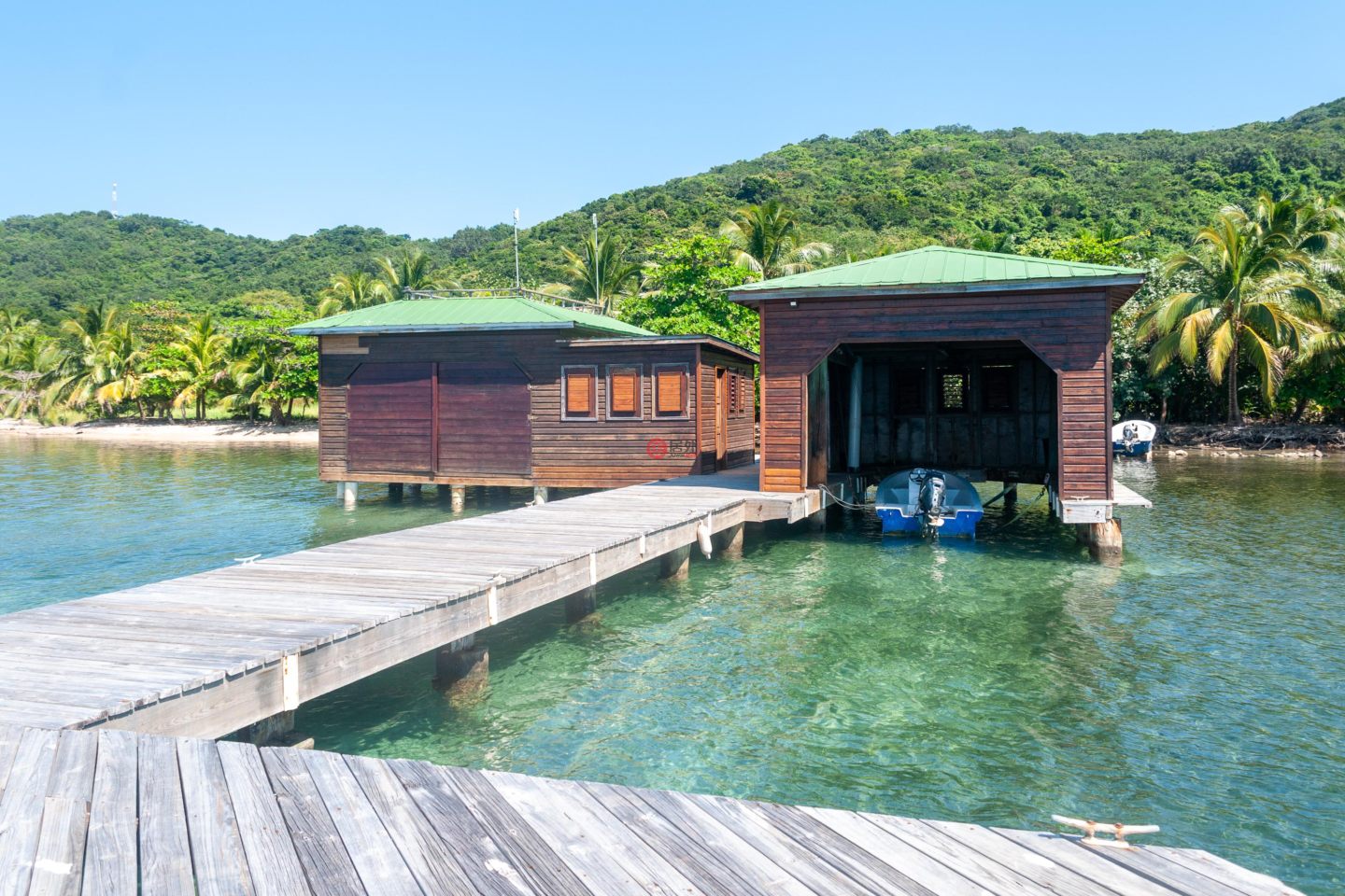 洪都拉斯海湾群岛瓜納哈島的独栋别墅，122 Acre Eco Estate with 3400 ft Beachfront，编号78468044