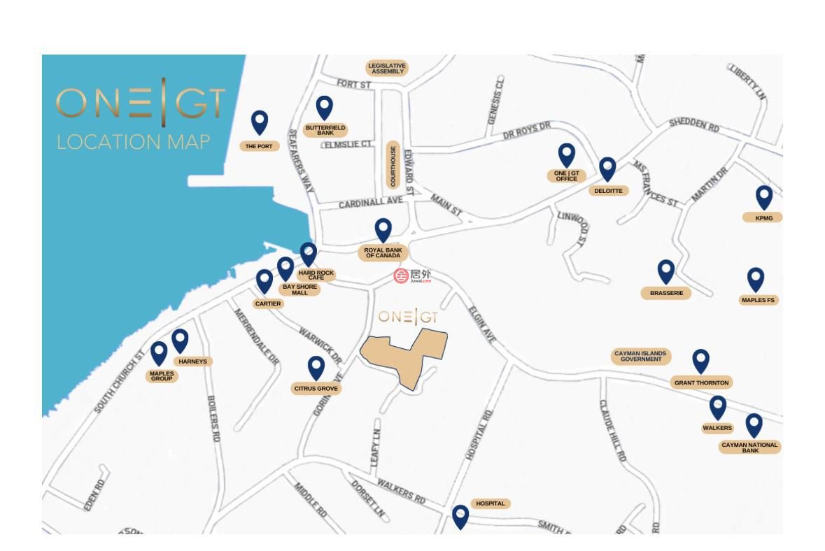 开曼群岛的公寓，167UNIT1005AA，编号78514581