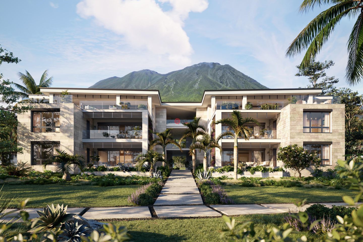 圣克里斯托弗和尼维斯岛NevisSt. Thomas Lowland的公寓，Nevis Peak Residences 4-PH 2，编号77661650