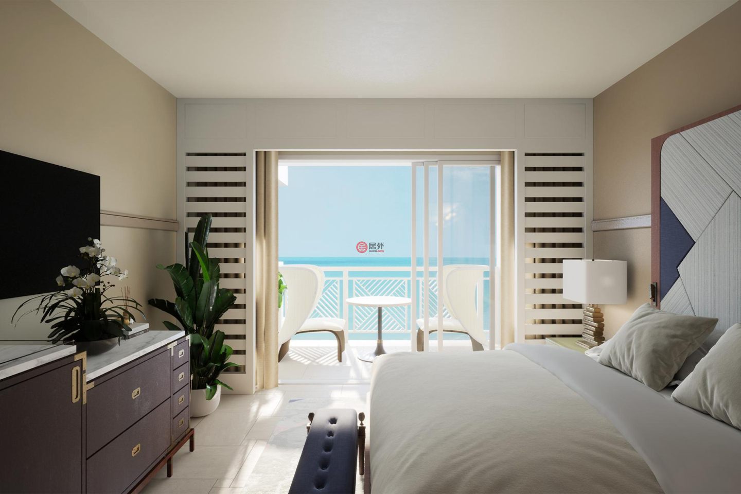 百慕达的公寓，The Residences at St. Regis Bermuda - Gates Bay Unit 2B St. Catherine's Beach，编号51824205