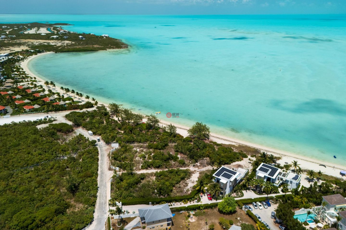 特克斯與凱科斯群島的住宅用地，Beach Front Land Long Bay Hills，编号78100327