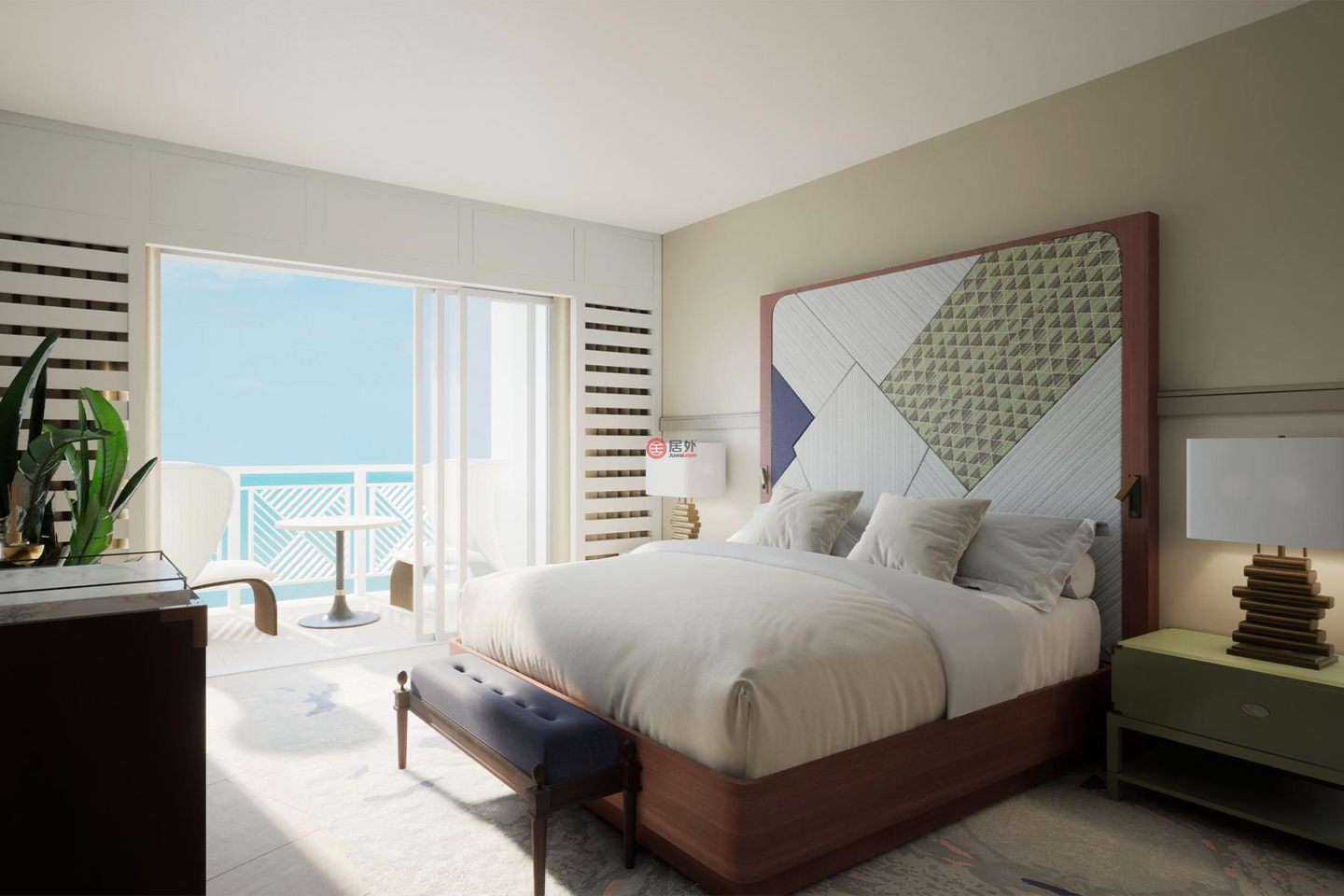 百慕达的公寓，The Residences at St. Regis Bermuda - Gates Bay Unit 2A & 2C St. Catherine's Beach，编号51824204
