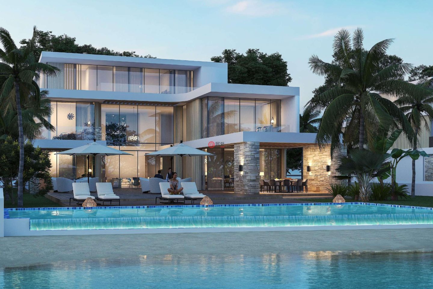 阿联酋Umm Al QuwainUmm Al Quwain的独栋别墅，Umm Al Quwain，编号78474724