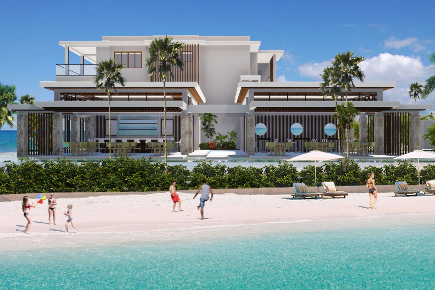 牙买加圣安妮拉納韋貝的独栋别墅，Villa 8 Palm Beach，编号77811346