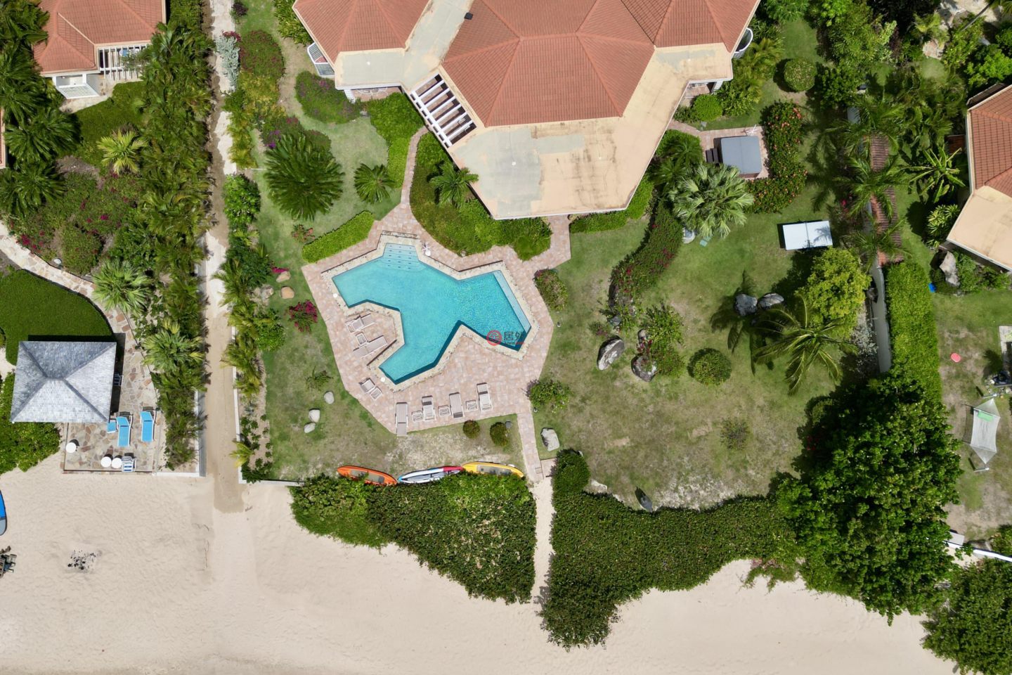英属维尔京群岛的独栋别墅，Sandcastle Villa，编号77731479