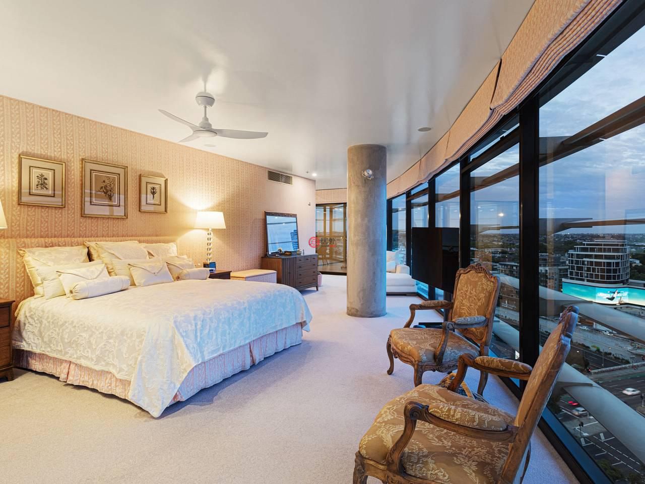 澳大利亚维多利亚州墨尔本的公寓，16A/635-643 St Kilda Road，编号77067417