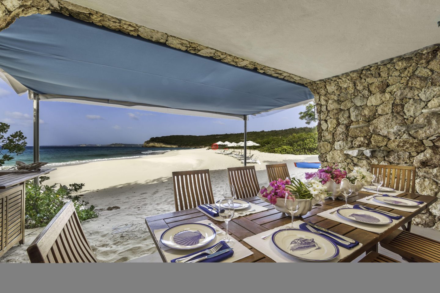 安圭拉AnguillaAnguilla的独栋别墅，Long Bay Santosha Villa，编号78075301