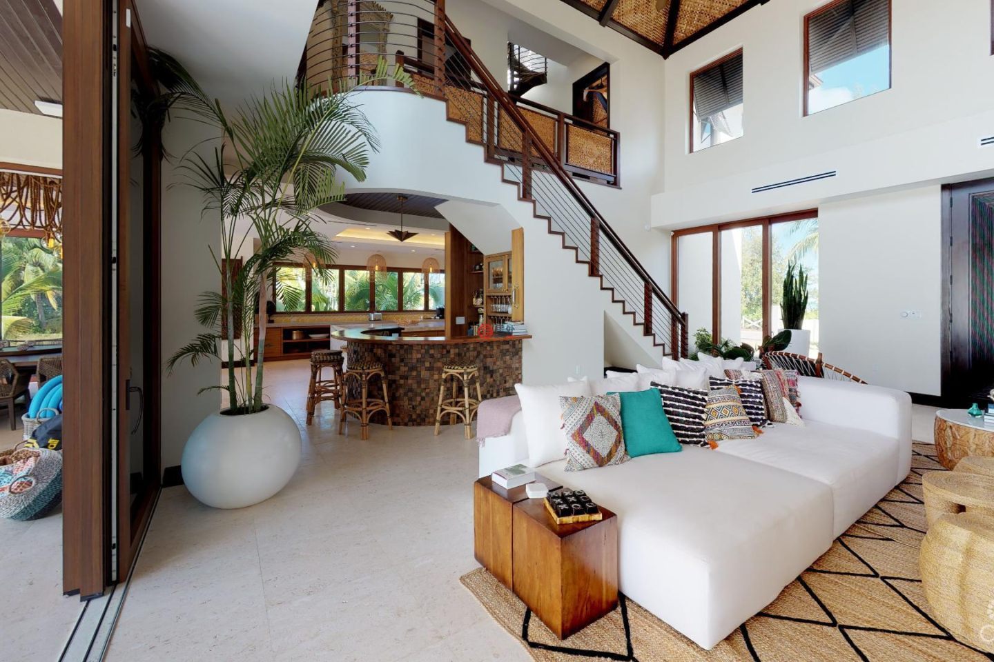 开曼群岛Rum Point的独栋别墅，KEMPA KAI INCREDIBLE OCEANFRONT HOME WITH GUEST BUNGALOW，编号77966003