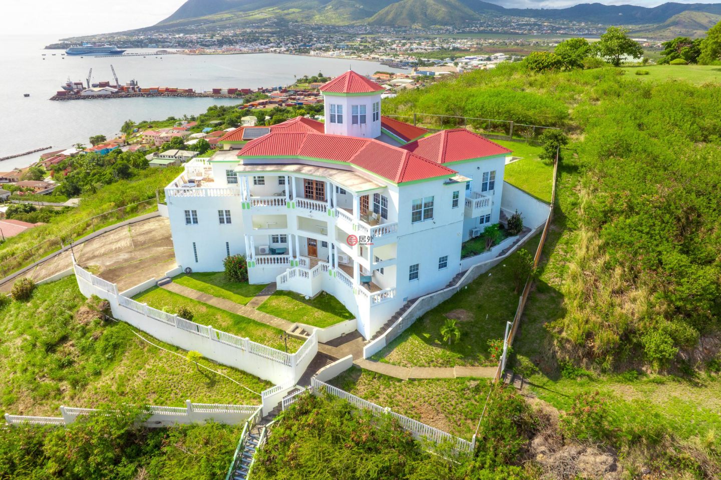 圣克里斯托弗和尼维斯岛Saint KittsFrigate Bay的独栋别墅，Potato Bay Villa #52 Frigate Bay，编号77156723