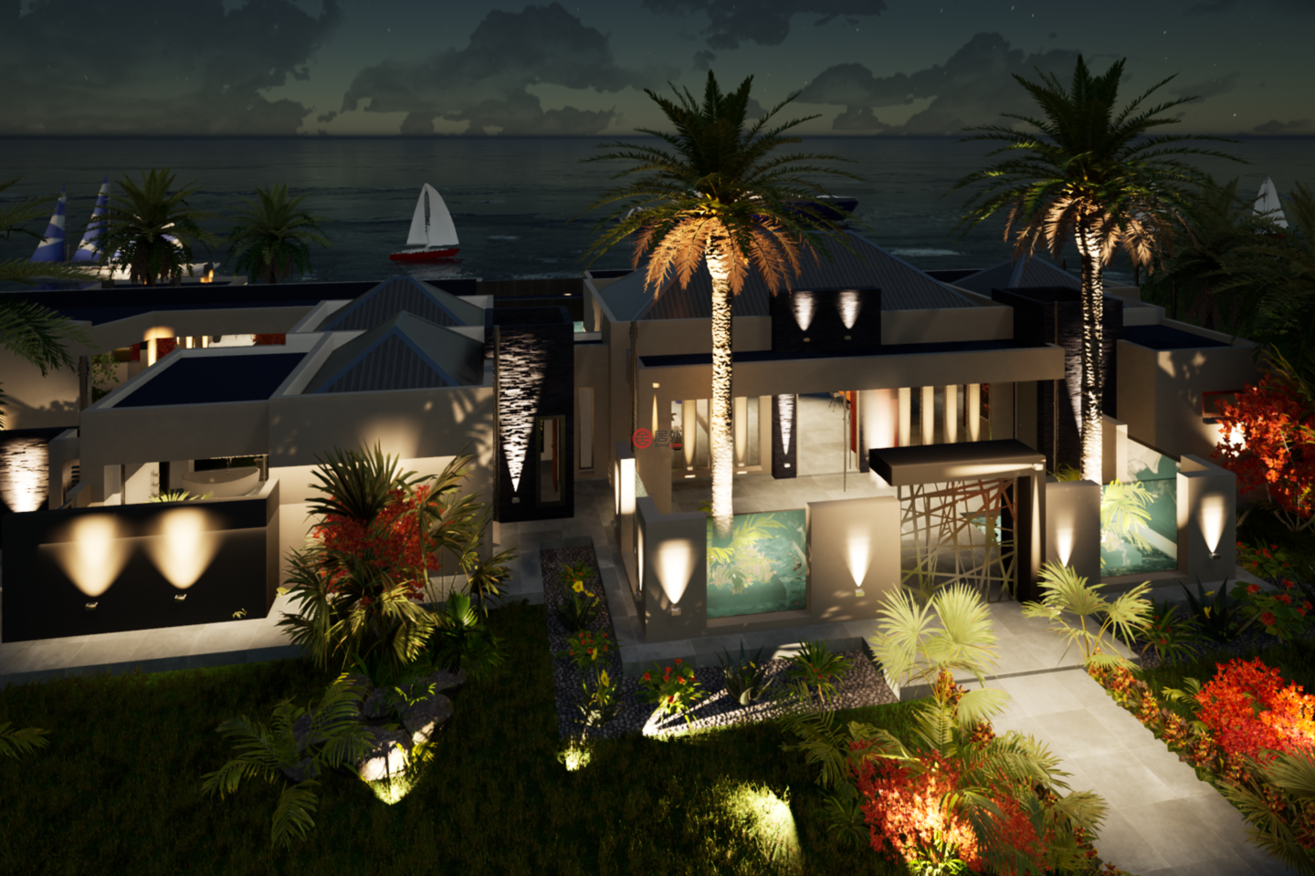 圣马丁岛的独栋别墅，编号77766731