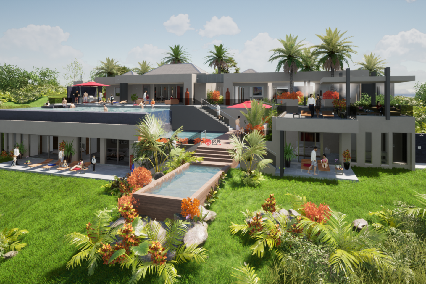 圣马丁岛的独栋别墅，编号77766731