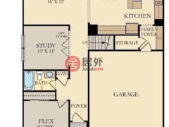 美国印地安那州Whitestown的独栋别墅，6778 Sugar Creek Lane，编号75063403