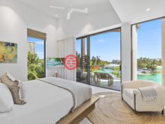 特克斯與凱科斯群島的独栋别墅，South Bank Lagoon Beach Villa 7，编号77992119
