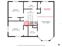美国佛罗里达州Wesley Chapel的独栋别墅，8541 FUSSELL，编号78330793