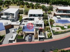 西班牙瓦伦西亚卡尔佩的独栋别墅，Calpe's Panoramic Marvel: A Modern Villa with Breathtaking Sea a，编号75831736