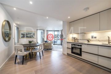 居外网在售英国2卧2卫的公寓总占地78平方米约人民币12,168,320