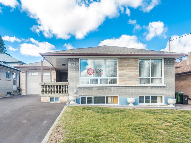 加拿大安大略省多伦多4卧2卫原装保留的公寓